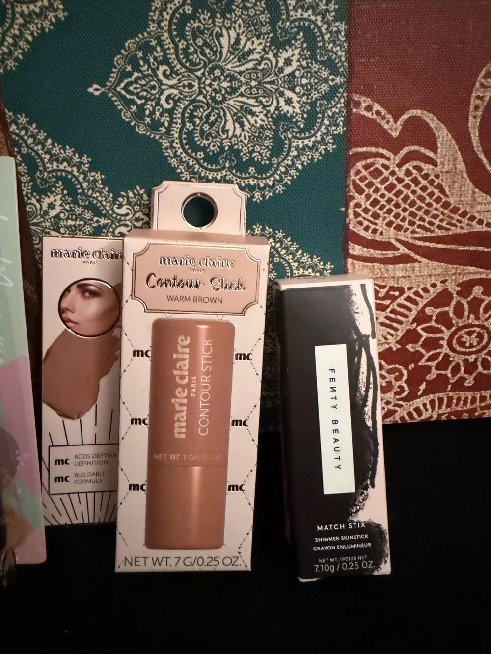 Assorted Makeup Collection - Pink & Rose Gold Accents-18 Pc
